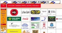 Desktop Screenshot of colungatletismo.com